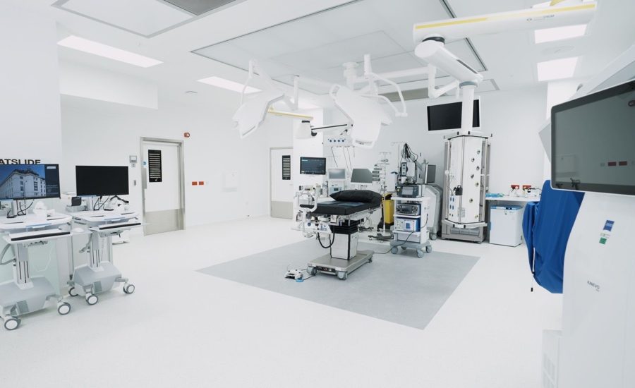 Rubber Flooring - Health Care - Loughton Contracts