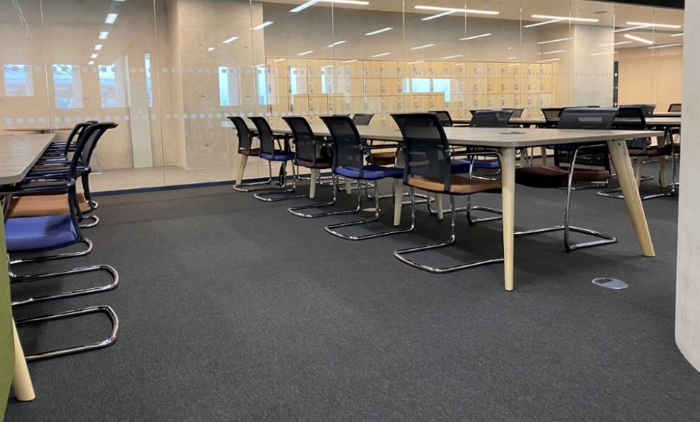 UCL Marshgate - Carpet Tiles - Loughton Contracts