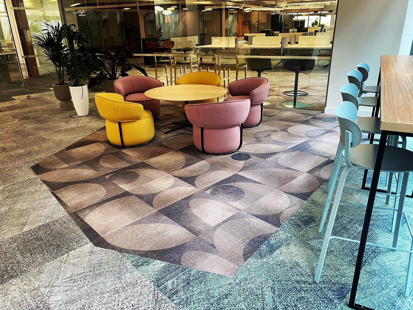Milliken Carpet Tiles - Loughton Contracts - London